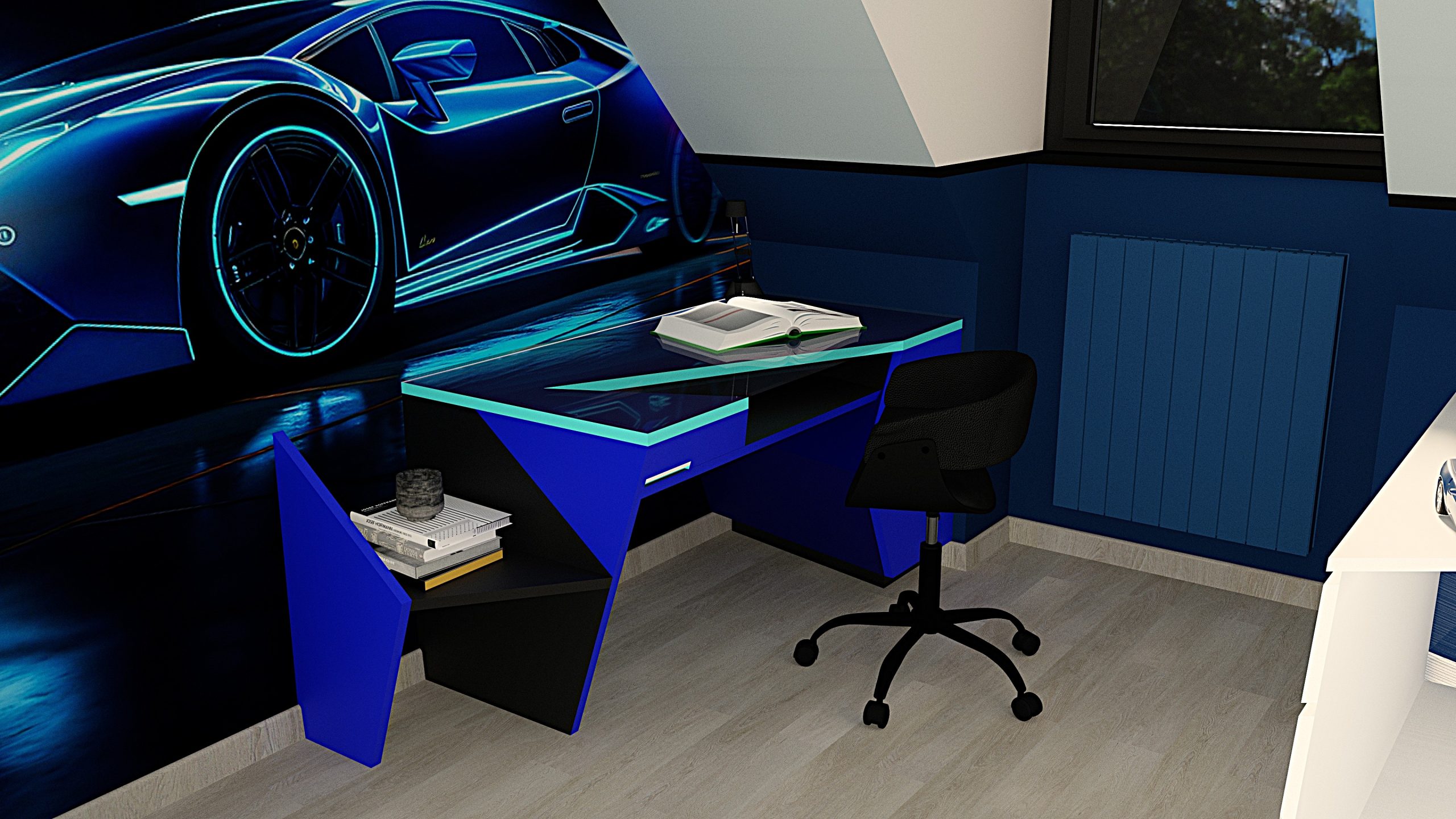 Projet La Chambre d'Hugo chambre hugo vue 1 corrigée