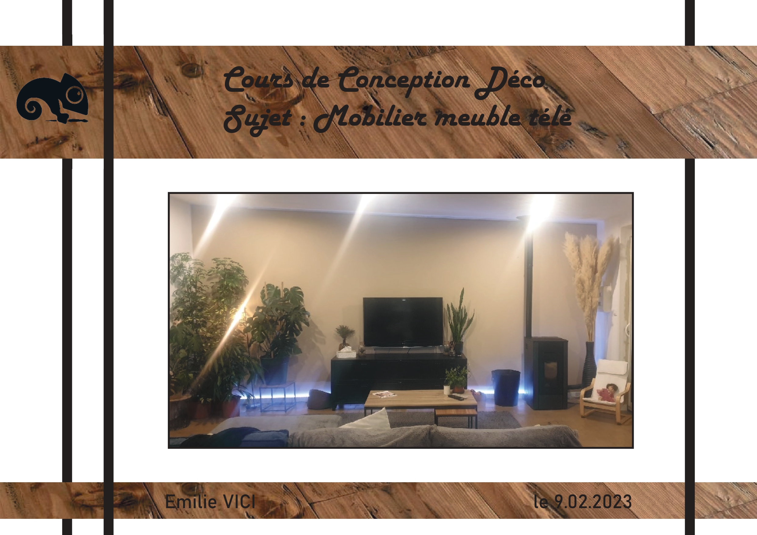Projet Le meuble TV dossier mobilier mur télé page 0001