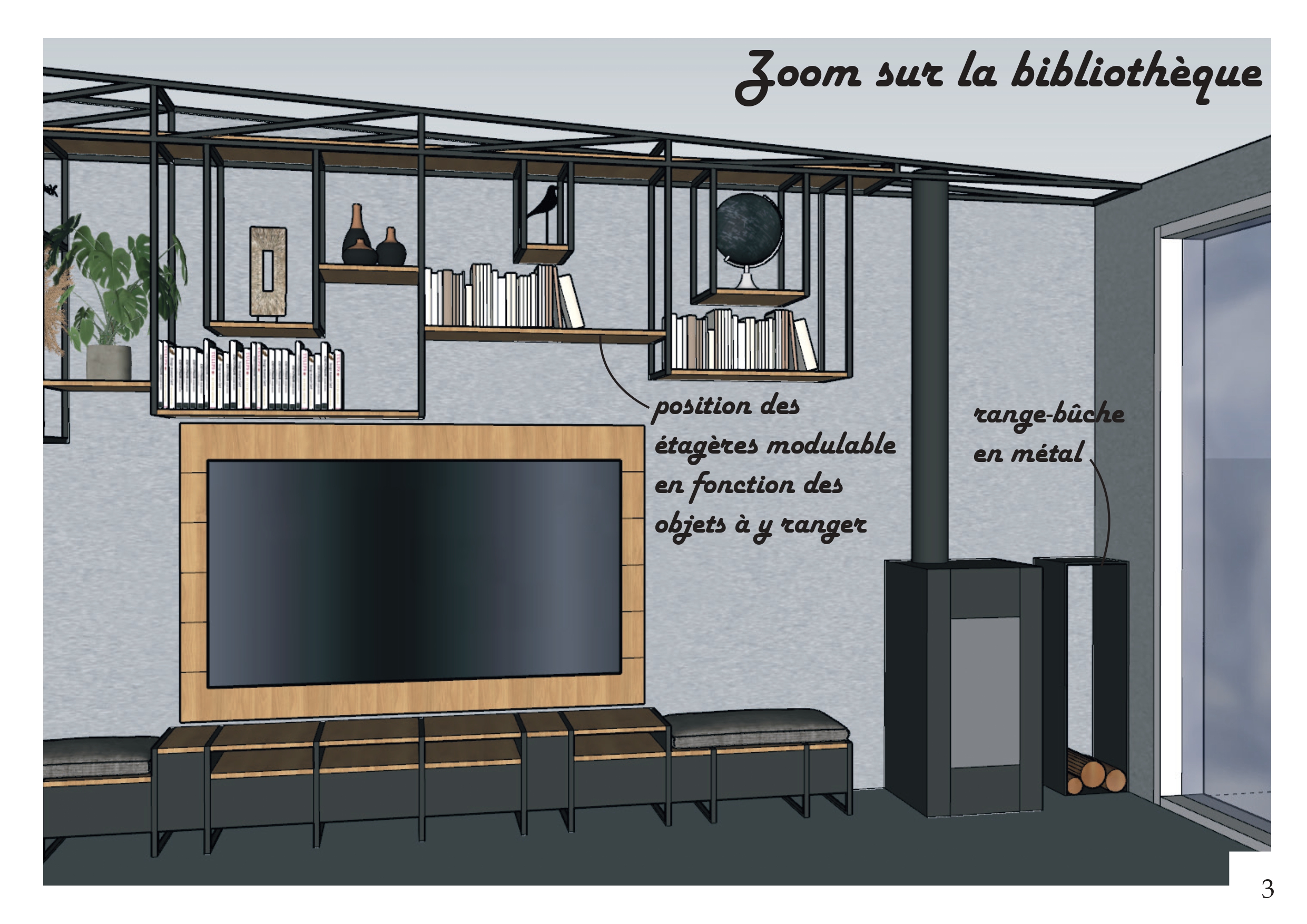 Projet Le meuble TV dossier mobilier mur télé page 0004